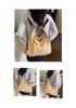 Women's 2026 Large Capacity Canvas Tote - Trendy Student & Commuter Shoulder Bag