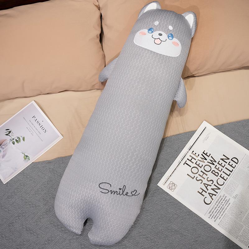 

Милая кукла-медведь, подушка для объятий, спящая боковая подушка в виде кролика, плюшевая игрушка, кукла-хаски [Medium] 90cm