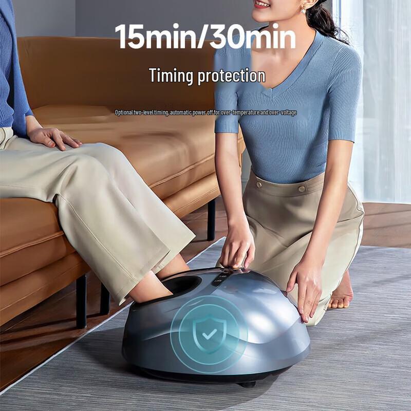CHIGO 6D Airbag Foot Massager with Heat CN plug (adapter included)