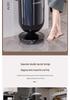 2026 Flip-Top Double Bin Trash Can with Wheels, Lid, for Home, Living Room, Bedroom & Bathroom.