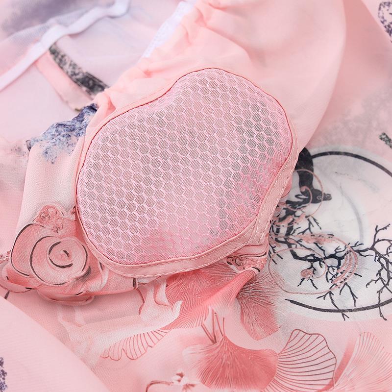 Summer Sun Hat Women's Cycling Outdoor Summer Large Brim Sun Protection Hat Thin Windproof Design
