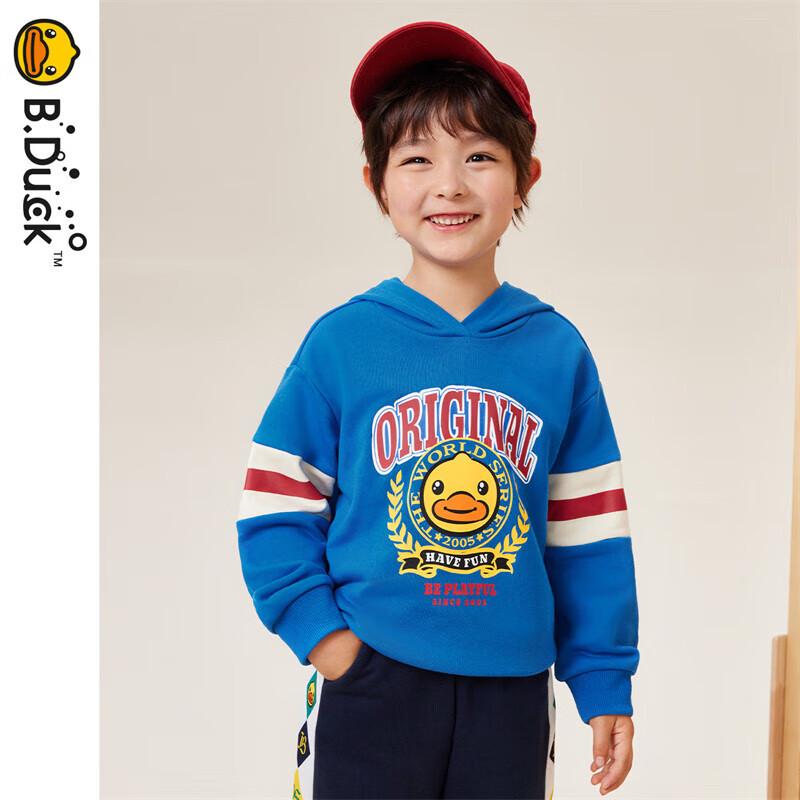 B.Duck Boys Hooded Sweatshirt 120