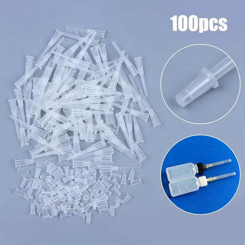 Disposable Plastic Needle-Free Extension Glue Dispensing Nozzles Long Tip for Miniature Model Building Precision Gluing