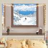 Ins Fresh Style Healing Cute Cartoon Wall Tapestry for Bedroom Unique Living Room Decor Wall Hanging Art Cloth