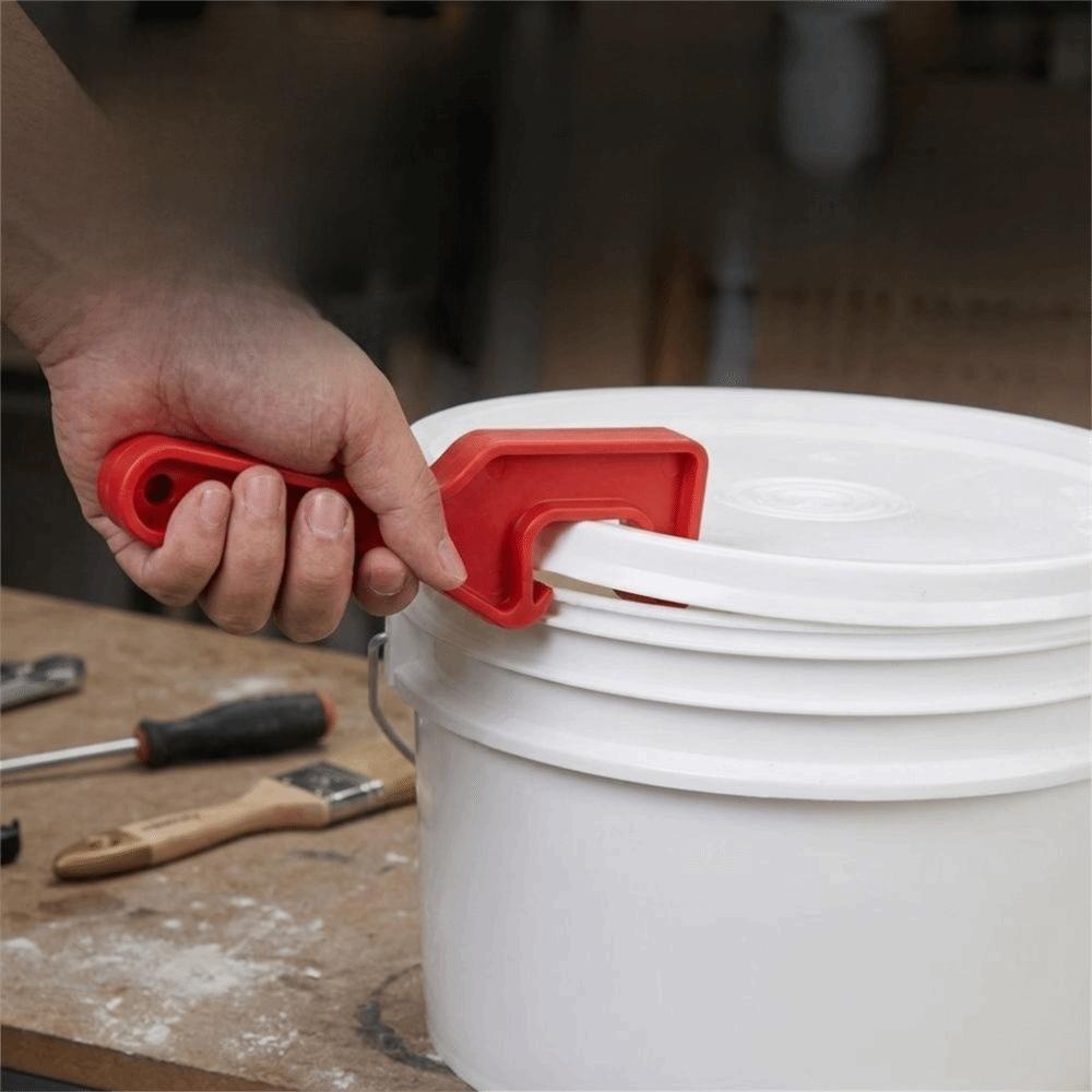 6pcs Effortless Opening Plastic Bucket Opener PVC Paint Can Opener Universal Bung Wrench  Garage
