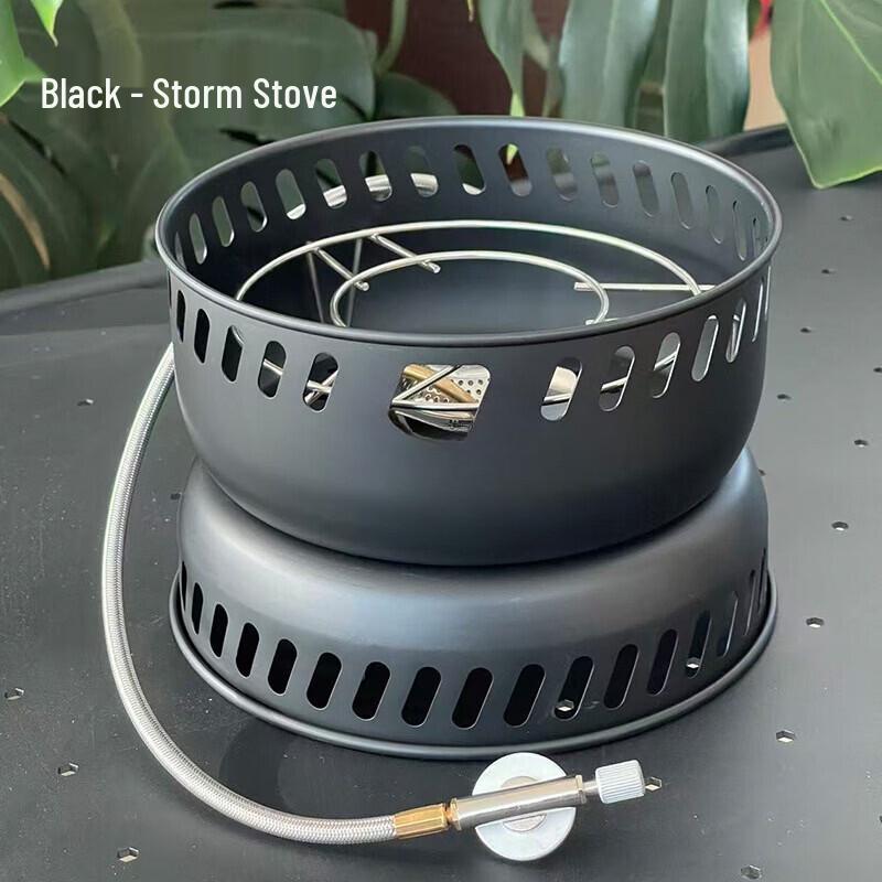 Gongziyu Outdoor Portable Windproof Storm Gas Stove