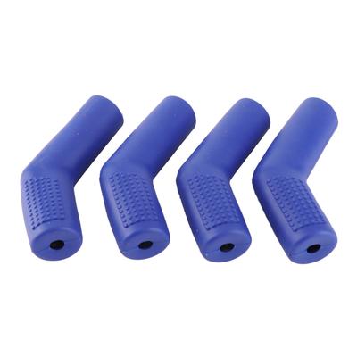 4 PEZZI Protezione Scarpa Leva Cambio Moto Gomma Antiscivolo Universale per Moto da Strada e Fuoristrada