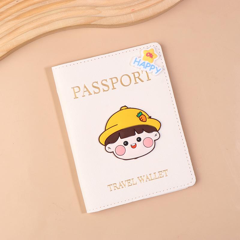 Reise PU Lær Reise Pass Beskyttelsesdeksel Passveske Holder for Forretningsbillett Passholder Etui Reisetilbehør