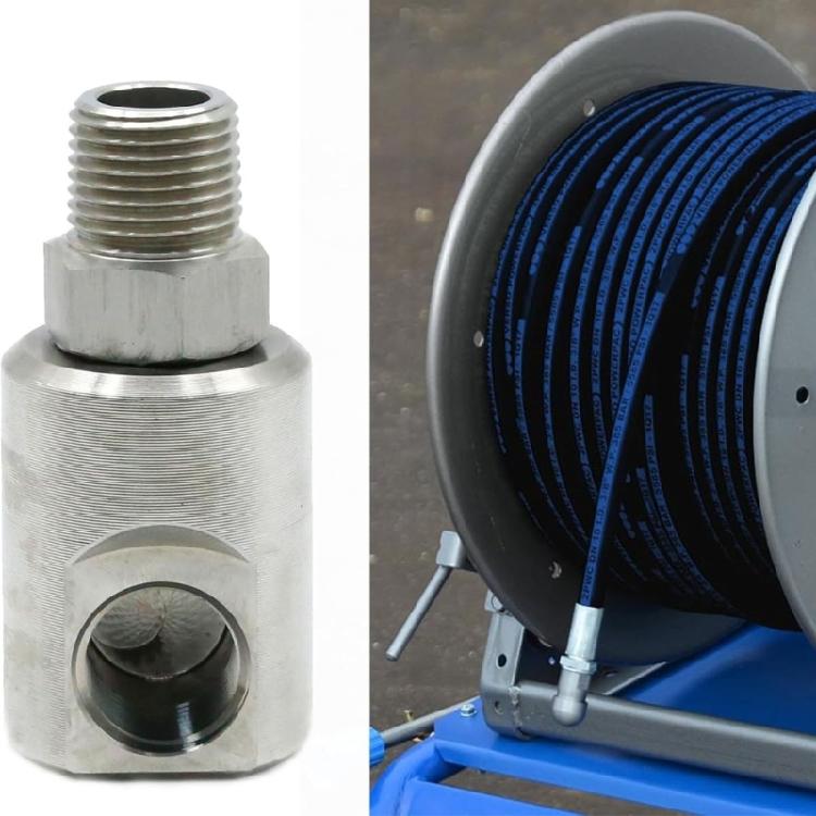 Leakproof Rotating Hose Reel Swivel 1/2inch 5124-Ni-AL MXF Hose Reel Swivel Industrial Garden Application