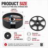 Stackable Angle Grinder Disc Holder Protective Case Grinding Wheel Case  Garage