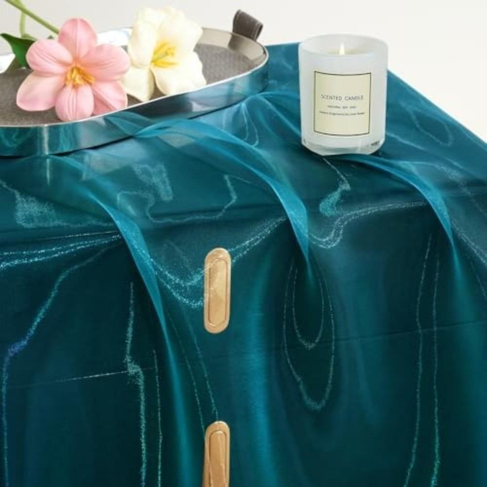 Water Light Finish Organza Fabric Mercerized Backdrop Curtain Fabric  DIY Costume Craft