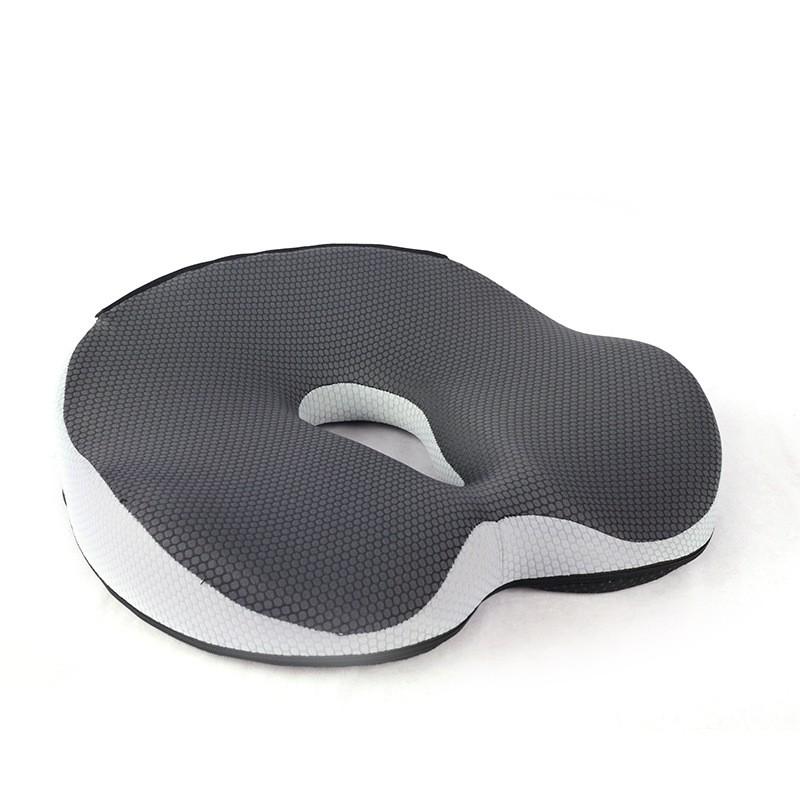 Memory Foam Lumbar Support Cushion Set Office Chair Posture Corrector Sedentary Use