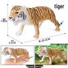 Cross-Border Animal Toy Set: Sheep, Cow, Horse, Donkey, Goat, Poultry Plastic Models