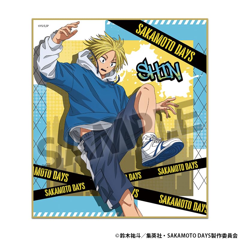 SAKAMOTO DAYS Original Trading Mini Shikishi Parkour cards in 1 ver. (12 box)