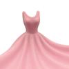 Jewelry Storage Tray Matte Finish Elegant Ballet Skirt Design Organizer Stylish Tray for Rings Earrings Necklaces Keys