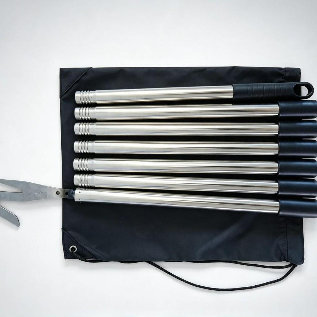 Multi-functional Stainless Steel Fruit Picker with Knife for High-Altitude Harvesting of Persimmons, Loquats, Apples, and Pears