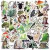 10/30/50pcs Retro Cartoon Forest Witches Graffiti Stickers Gothic Waterproof Decal DIY Skateboard Laptop Motorcycle Cool Sticker