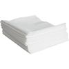 Tokuoka L-size 12-pack Tenugui (Japanese Hand Towel) (Fine Texture) 37cm X 92cm White Plain Bleached Cotton Fabric