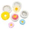 Silicone Baking Mold Jewelry Casting DIY 3D Flower Shape Daisy Soap Making Craft Candle Mould Home Decor