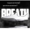 Men's Lightweight Breathable Flyknit Mesh Casual Shoes for Work and Driving
