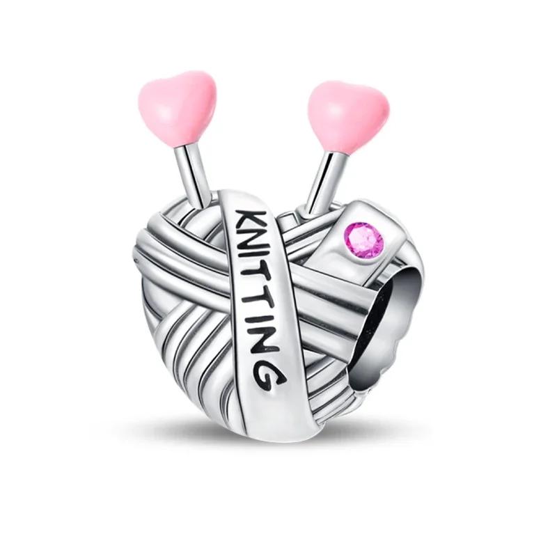 

Серия «Креативная семейная жизнь» Швейная машина Ткачество Будильник Фен Шармы Бусины Подходят для DIY браслетов Медь