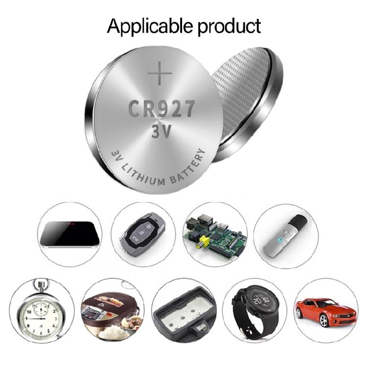 CR927 Lithium Button Cell Batteries Perfect For Small Electronics Like Cameras And Remote Keys, Durability And Reliable