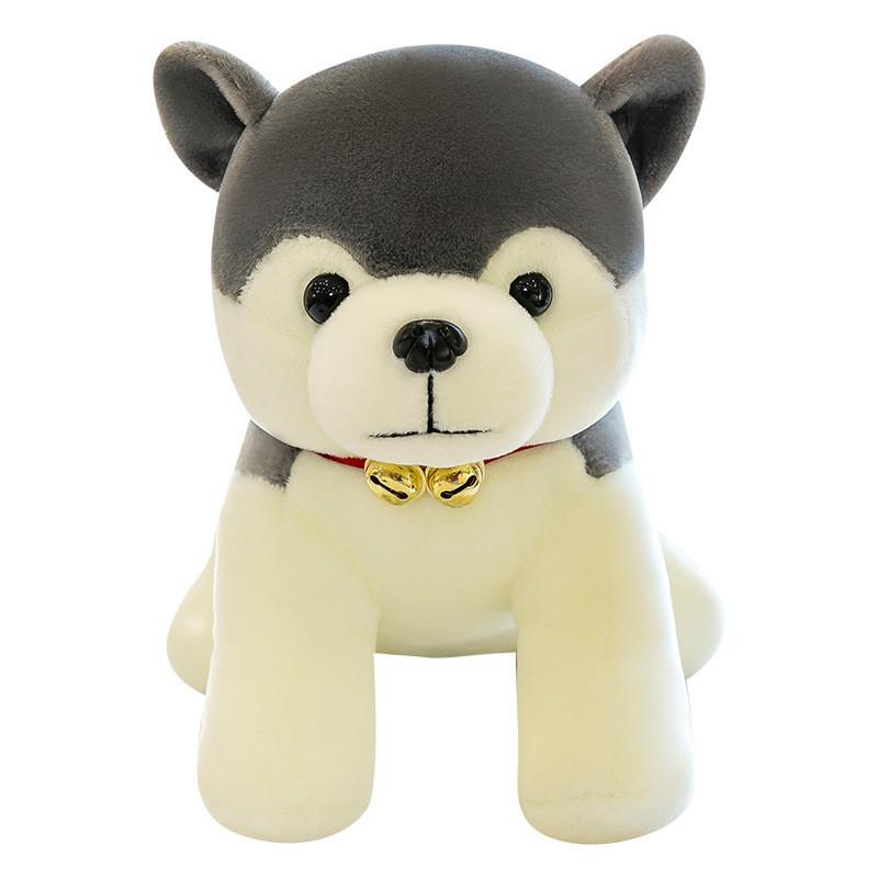 Adorable Husky Plush Toy Soft Stuffed Animal Doll Perfect Birthday Gift For Kids