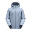 Unisex Softshell Jacket Hiking Camping Outdoor Travel Windproof Breathable Hooded Lightweight Men Women