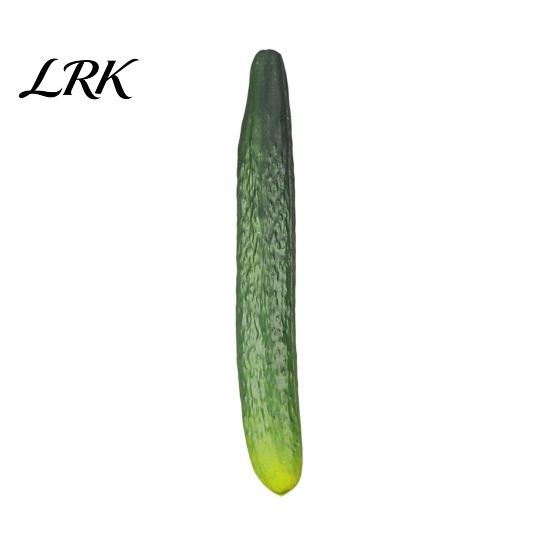 Eggplant Stress Toy Squeeze Vegetable Toy, Realistic Fake Cucumber Ball, Soft Anxiety Relief PU Slow Rise Fidget for Adults, Farmhouse Kitchen