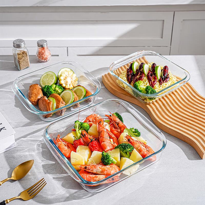 Zibo Ya High Borosilicate Glass Baking Dish Set
