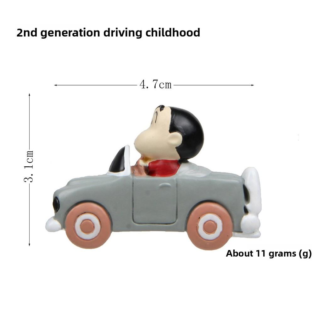 Mickey Mouse Drive A Car Resin Creative Refrigerator Magnet With Magnetic Base For Kids And Giftgiving