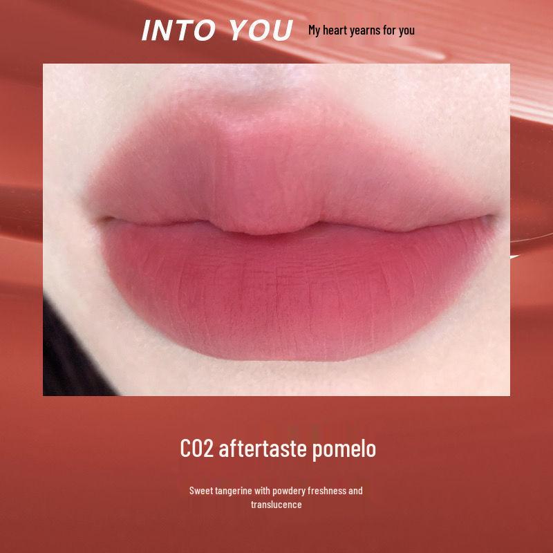 

INTO YOU Heartbeat Lip Glaze: Matte Velvet, High Saturation, Non-Stick Lipstick