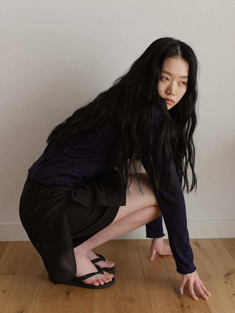 Hunch Minimal Layered Skirt