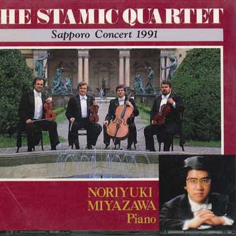 

CD NORIYUKI MIYAZAWA - Stamic Quartet NC4012 ART UNION RECOR Japan Classical Used