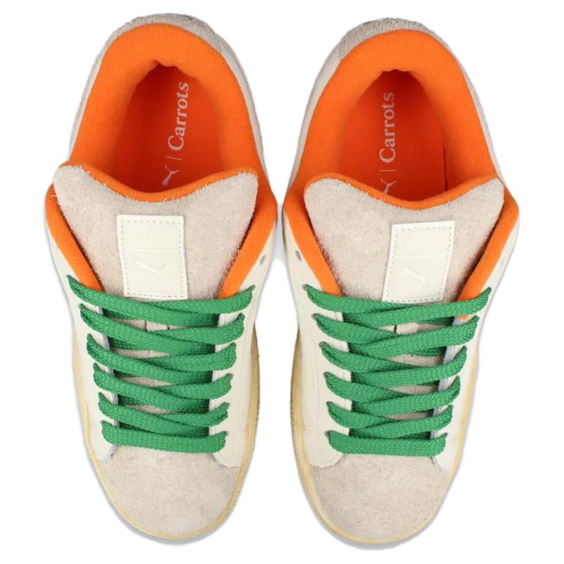 New PUMA Suede Xl Carrots Warm White 398801-01