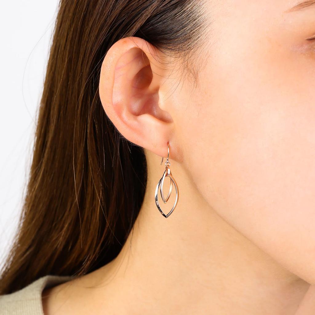 Earrings K10 Pink Cold Basic AJAA2408 PG [Official] [Vendome Aoyama]