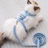 Little Bee Cat Dog Traction Rope Adjustable Double Layer Pet Safety Rope Pet Outdoor Walking Towing Rope Pet Products
