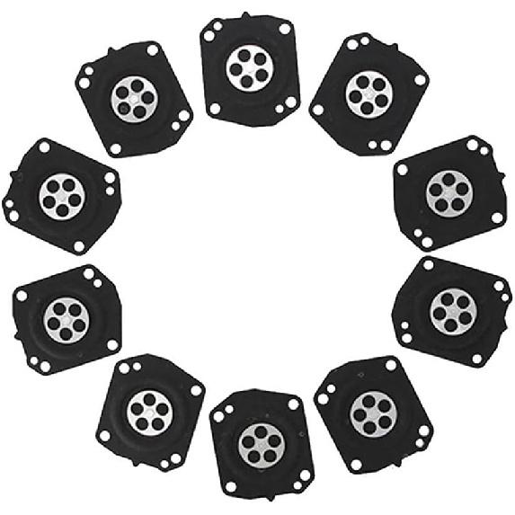 

ZTBH Carburetor Kit 10Pcs Carburetor Carb Repair Metering Diaphragm for 95-561 95-561-8 HD Chainsaw Carberature