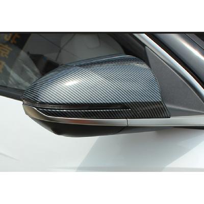 Carbon Fiber Rearview Mirror Side Lid Cover Trim For  Hyundai Tucson 2pcs