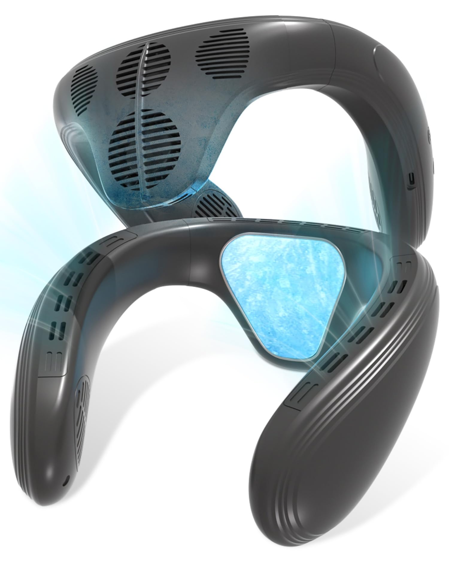 

Balin Neck Cooler with Cooling Plate [2025 New Model, Heating & Cooling] Neck Fan, Peltier Technology, Instant Cooling, 6000mAh, High Capacity,