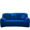 Spandex Sofa Cover Silky Soft 1-Piece Black Slipcover for Sofas Super Stretch Universal Couch Cover for Living Room