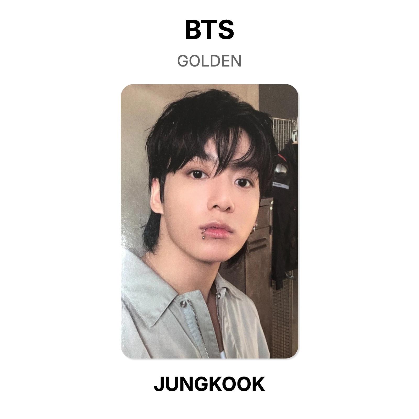 BTS GOLDEN Official Photocard JUNGKOOK 02