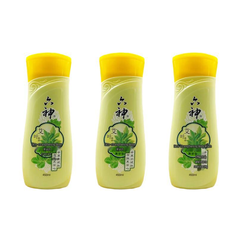 Six God Cooling Mugwort Shower Gel