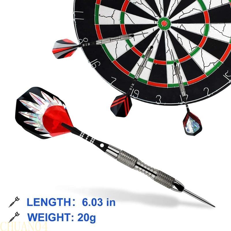 A1A2 Professional Steel Barrels PET Flight Set of 12 20 Grams Steel Tip Darts Sets with Aluminum Alloy Shaft Safe Darts Set
