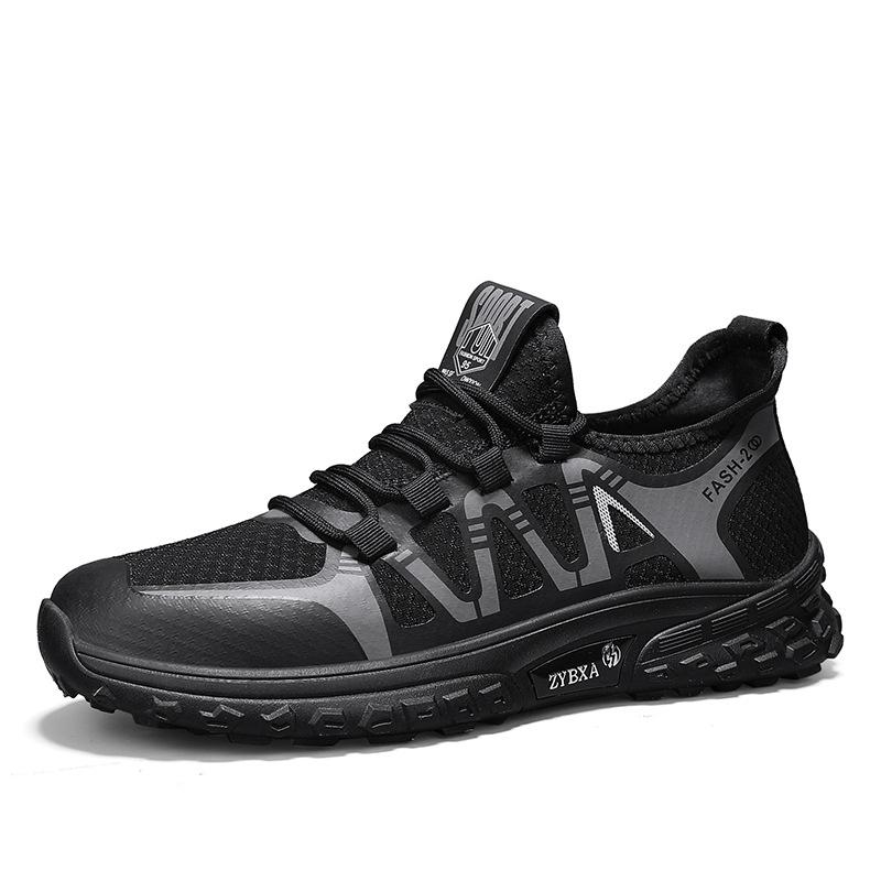 

Мужская обувь 2024 года, летняя новая нескользящая и износостойкая повседневная обувь для активного отдыха, сетчатые дышащие спортивные кроссовки, мужская модная обувь 44