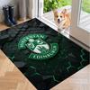 Μαλακό Χαλί Δαπέδου με Σχέδιο Hibernian FC Χαλί Περιοχής Διακοσμητικό Πατάκι Για Διακόσμηση Δωματίου Σπιτιού