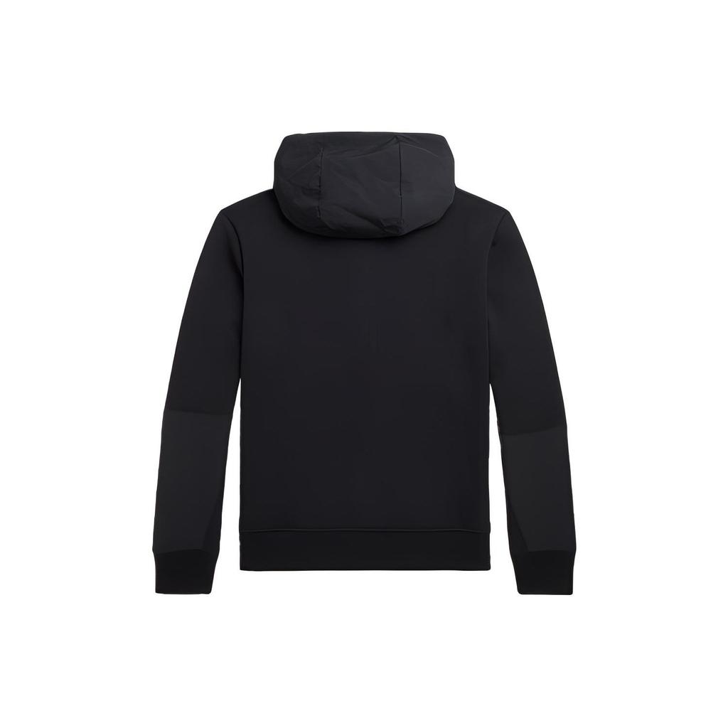 Polo Ralph Lauren FW22 Solid Color Logo Embroidered Zip-Up Hooded Long Sleeve Jacket Men Jackets Black MNPOKNI16822460-001