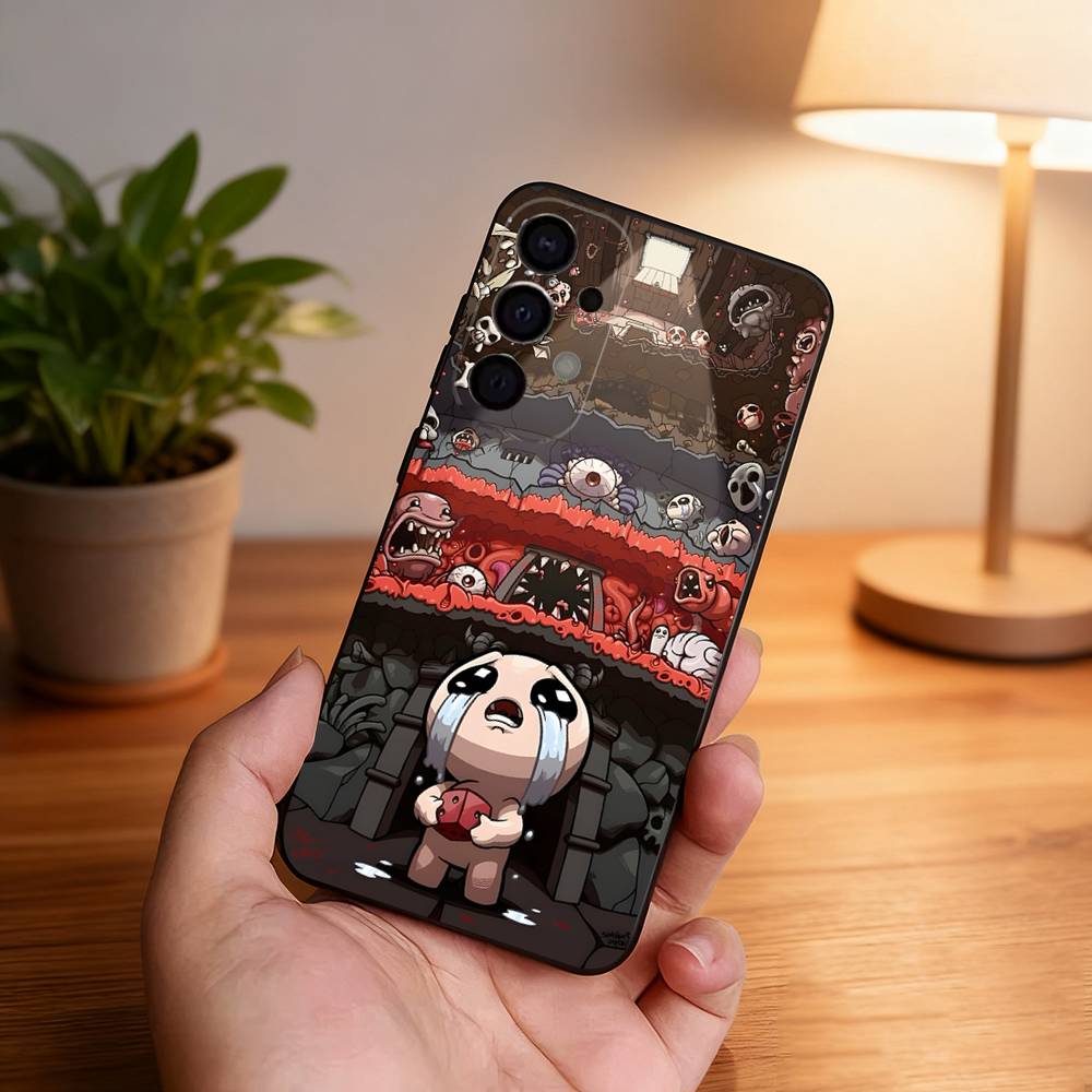 The Binding of Isaac Phone Case For Samsung S25,S24,S21,S22,S23,S30,Ultra,S20,Plus,Fe,Lite,5G Black Cover