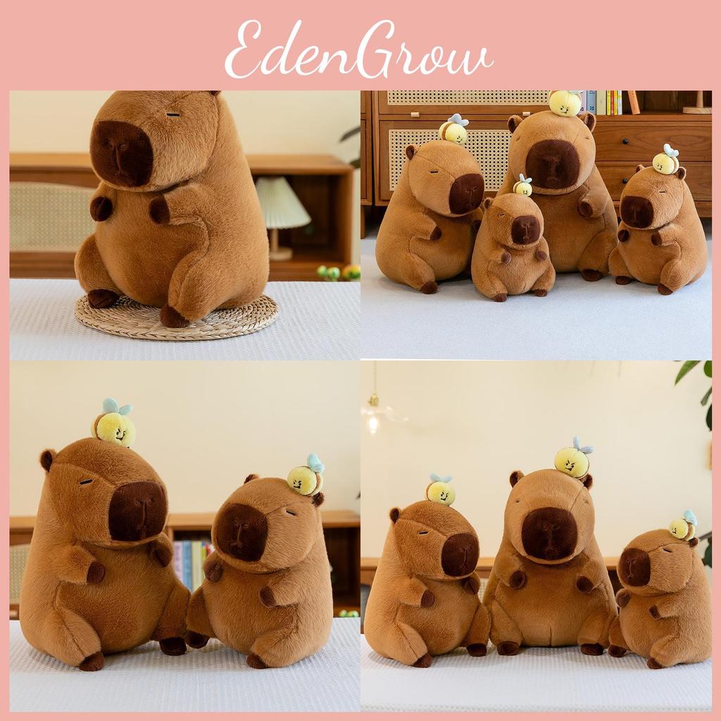Bee Plush Capybara Toy Cute Cartoon Birthday Gift Girls Kids Adorable Dolls