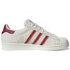 adidas Baskets Superstar White Legacy Burgundy Unisexes Nuage Crème Blanc Semi-Impact Orange HQ8867